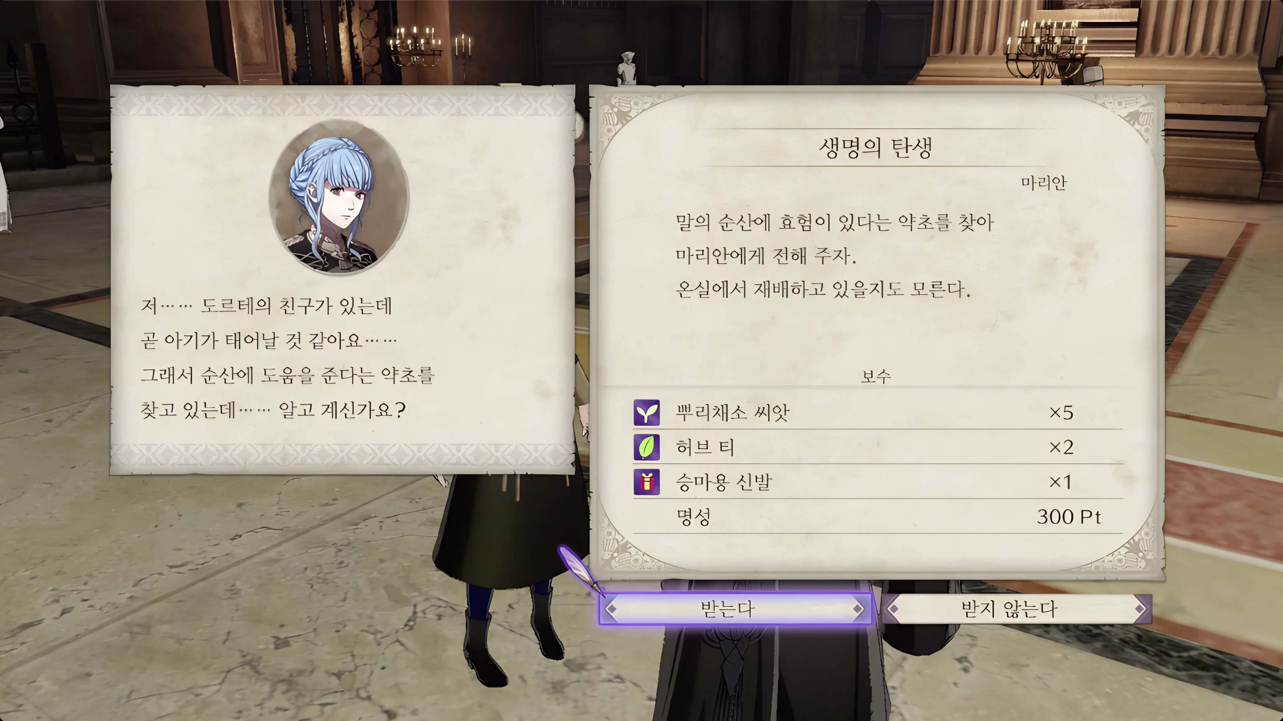 파이어 엠블렘 풍화설월 - 생명의 탄생